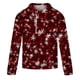 thumbnail image 4 of Hombres Casual Navidad Imprimir Deportes Fitness Pullover Sudadera con capucha y media cremallera Pompotops oipoqjl52543, 4 of 5