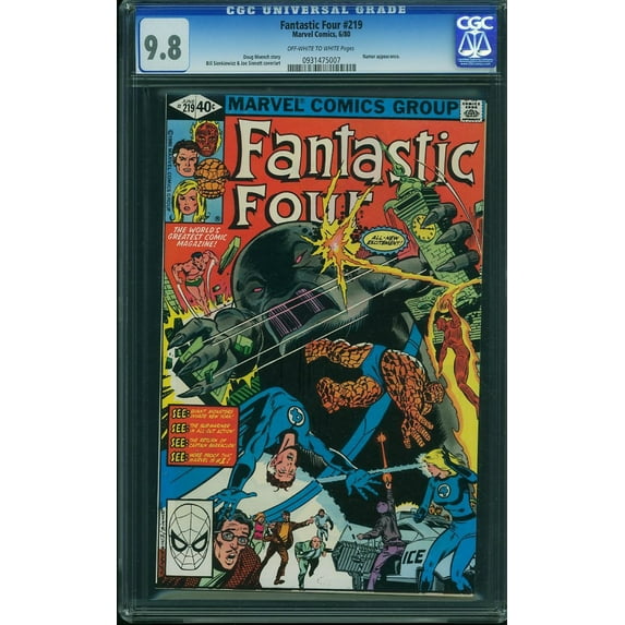 Fantastic Four #219 - CGC 9.8 Comic Book