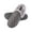 Grey, variant on Women's Leopard Embossed Slip-On Plush Slipper