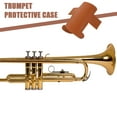 thumbnail image 4 of OULII Heavy-Duty Synthetic Trumpet Cover for Travel and Storage, 1-Pack Protective Case, 4 of 8