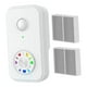 thumbnail image 3 of Purificador de iones negativos con filtro HEPA, ventilador que elimina el polvo, generador de aire portátil silencioso para Blanco, 3 of 9