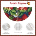 thumbnail image 3 of Defioc Strawberry2 for Christmas Tree Skirt Snowman Xmas Tree Skirt Farmhouse Christmas Decorations Tree Mat for Holiday Party Decor-30", 3 of 6