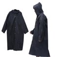 thumbnail image 2 of Unisex Portable Waterproof Raincoat Rain Poncho Perfect for Hiking or Camping (Black), 2 of 2