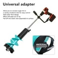 thumbnail image 3 of Ice Fishing Auger, Easy Control Electric Ice Auger  Tensile with Extension Rod for Shallow Water, 3 of 7
