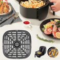 thumbnail image 5 of Square Air Fryer Replacement Grill Pan Fits for Power Dash , , Air Fryers, Air Fryer Grill Plate, 5 of 5