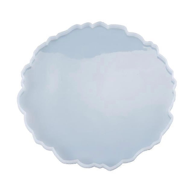 Molde de silicona para compota de cristal DIY, mesa colgante redonda, posavasos de encaje, decoración de mesa.
