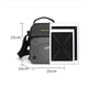 thumbnail image 4 of Bolsa De Hombro Bolso de hombro para hombre, bolso de pecho de nailon portátil para senderismo, montañismo (gris) Ndcxsfigh Para Estrenar, 4 of 9