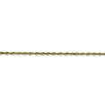 thumbnail image 3 of 10K Yellow Gold necklace Rope chain Diamond-cut 30 in 2 mm, 3 of 5