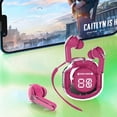thumbnail image 1 of Audífonos intrauditivos Pantalla digital LED Audífonos deportivos para juegos Compatible con Bluetooth 5.3, 1 of 7