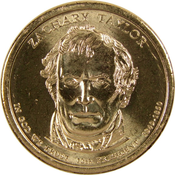 2009 P Zachary Taylor Presidential Dollar BU Uncirculated $1 Coin