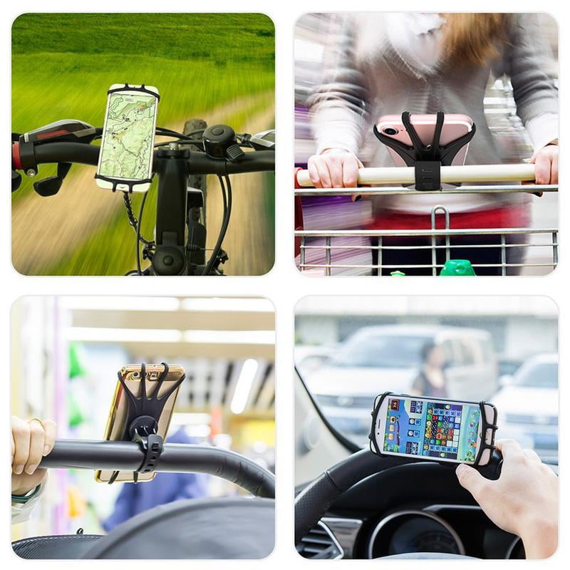 vup silicone bike phone mount