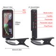 thumbnail image 3 of Afinador de guitarra 3 en 1 XCF con pantalla LCD grande y metrónomo con clip, 3 of 4