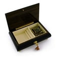 thumbnail image 2 of Enchanting 30 Note Black Lacquer Single Red Rose with Gold Hardware Music Jewelry Box - I Want It That Way (Backstreet Boys), 2 of 2