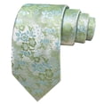 thumbnail image 4 of Set de Corbata Barry.Wang Verde Salvia y Azul Bebé con Estampado Floral, 4 of 6
