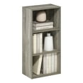 thumbnail image 4 of Furinno Luder 3-Tier Open Shelf Bookcase, French Oak, 4 of 5