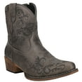 thumbnail image 2 of Roper Womens Short Stuff Embroidery Snip Toe Cowboy  Ankle Boots, 2 of 5