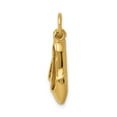 thumbnail image 2 of 14k Yellow Gold Ballet Slippers Charm, 2 of 4
