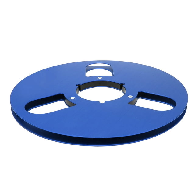Empty Takeup Reel, Opening Machine Part Empty Reel Low Noise 1/4 10 Inch for Reel To Reel Tape Player Black,Silver,Blue,Red