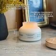 thumbnail image 5 of Better Homes and Gardens Salted Coconut Mahogany Scented 2-Wick Frosted Jar Candle 18oz., 5 of 10