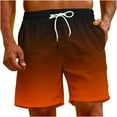 thumbnail image 6 of Srogem Men's Shorts Casual Elastic Waist Drawstring Summer Beach Vacation Yoga Golf Shorts with Pockets, 6 of 9