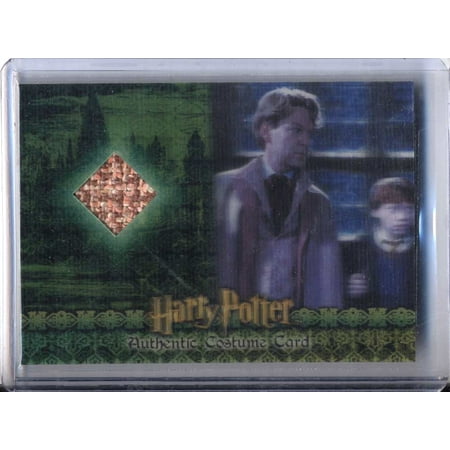 Harry Potter and the Chamber of Secrets Kenneth Branagh as Gilderoy Lockhart Authentic Costume Card