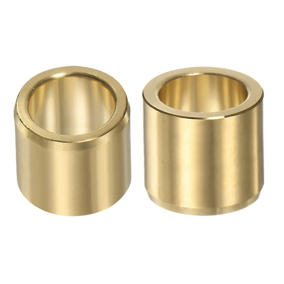 Uxcell Sleeve Bearings 16mm x 22mm x 20mm Wrapped Oilless Bushings Brass Alloy 2 Pack
