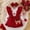 Red, variant on Valentine’s Day Baby Girl 3-Piece Outfit – Heart Romper, Overalls Dress & Headband (0-12M Festive Toddler Wear)
