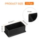 thumbnail image 2 of Uxcell 8pcs tapas de patas de silla rectangulares de PVC, protector de suelo para patas de silla, negro, 40 x 80 MM, 2 of 6