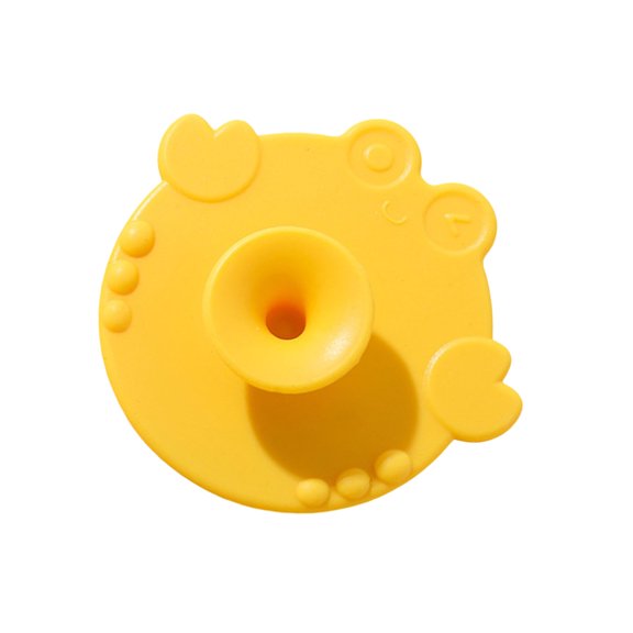 Gentle Massage Silicone Baby Brush Grade Cartoon Shower Cleansing Tool for Newborns Sensitive Skin Care