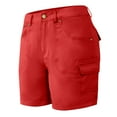 thumbnail image 3 of cfhntfmh Bermuda Cargo Shorts for Women with Flap Pockets High Waist Shorts for Summer Casual Hiking Cargo Shorts, 3 of 4