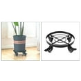 thumbnail image 4 of Soporte de con ruedas para interior CUTICAT carrito de jardinera de rodillos 27cm, 4 of 8