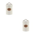thumbnail image 4 of Contenedores de almacenamiento de cocina Advancent Tarros duraderos a prueba de fugas 2Conjunto Beige café, 4 of 6