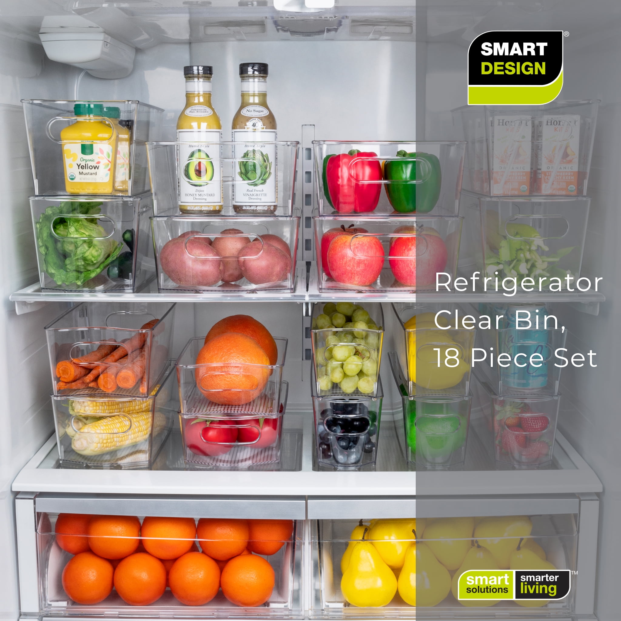 Smart Fridge Organizing Tip: Store Produce in the Fridge Door