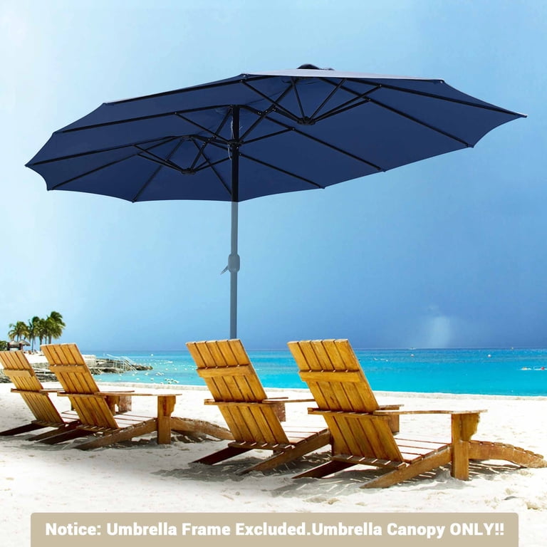 best 10ft patio umbrella Ovios - 10FT Patio Umbrella, Outdoor Market Umbrella with Scalloped Edge  Canopy for Patio Table