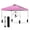 Pink, variant on Gymax 10x10 FT Pop Up Canopy Tent 1-Person 1-Button Push Instant Setup w/ 4 Sandbags Green