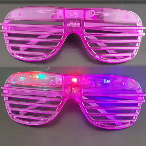 Gafas de sol Led que Brillan en la Oscuridad Casa de los Tesoros 40 piezas para niños y Adultos