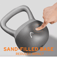 thumbnail image 1 of Pesa Rusa HEAD-HA170A-15LB Kettlebell Negro, 1 of 5