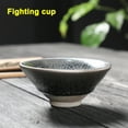 thumbnail image 1 of CAROOTU 1pc Ceramic Teacup Chinese Style Pottery Tea Mug Dinnerwear for Home Use, 1 of 6