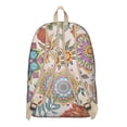thumbnail image 3 of Lightweight Bohemian Style Backpack: Designed for Daily Use, This Durable Bag with a Front Pocket is Ideal for School, Commuting, and Vacation, a Wonderful Bohemian Gift, 3 of 5