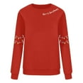 thumbnail image 4 of Generic Womens Merry Christmas Sweatshirts Fall Winter Fashion Light Sweatshirts Long Sleeve Shirts Crewneck Pullover Tops, 4 of 4