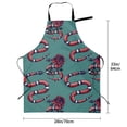 thumbnail image 5 of Picia Snake And Rose Waterproof Apron for Unisex Adult - Adjustable Bib Apron with Pockets, Ideal for Cooking, Gardening, Painting, and Household Chores, 5 of 9
