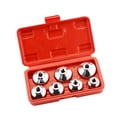 thumbnail image 3 of Juego de 7 piezas de herramienta de extracción de tapa de filtro de combustible 3/8 pulgadas 24mm 27mm 29mm 30mm 32mm 36mm 38mm, 3 of 8