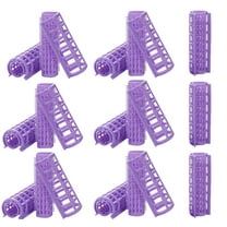 Set of 14 Plastic Hair Rollers, Happon Small Size Hair Roller 0.6 in Curlers Self Grip Rollers for Women Ladies Short Hair Long Hair DIY Hairdressing Styling Tools (Random Color)