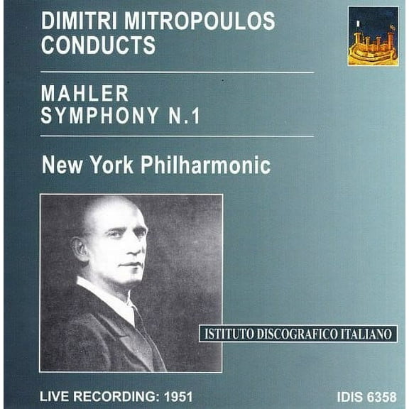 Mahler / Mitropoulos / New York Po - Sym 1 - Music & Performance - CD