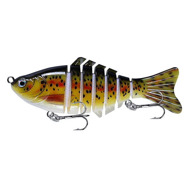 Fiudx Cebo de Simulación de Pesca En El Mar, Natación Realista, Anzuelo Tweeter Superduradero, Apto para Agua Dulce y Salada, Regalo de Navidad para Entusiastas de La Pesca, 3,93 Pulgadas de Largo, 1