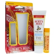 Hive Favorites - Beeswax Kit by Burts Bees for Women - 2 Pc Kit 0.15oz Beeswax Lip Balm with Vitamin