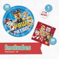 thumbnail image 2 of Set de platos y servilletas para fiesta Paw Patrol, 32 piezas, 2 of 6