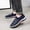 #206-Blue, variant on Handshe Men's Breathable Canvas Casual Shoes – Lightweight Slip-On Design with Modern Urban Style for Everyday Wear,Plus Size