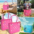 thumbnail image 7 of 23Pcs Flower Pearl Charms - Compatible with Bogg Bag & Simply Southern Totes, Decoration Charms for All Models, with Insert Carabiner & Key Chain Hook, 7 of 7