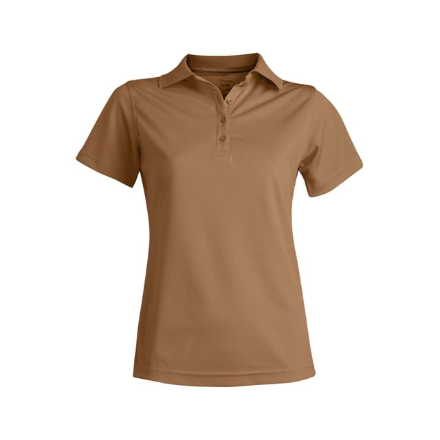 Edwards Polo en Maille Haute Performance à Manches Courtes pour Femmes